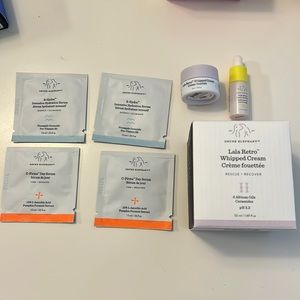 Drunk Elephant Lala Retro Whipped Cream with 6 DE samples